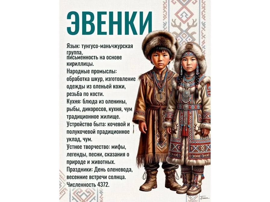 Рассказываем о народах нашей малой Родины..